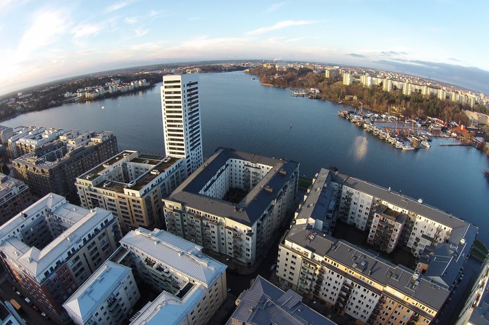 Flygvy Stockholm
