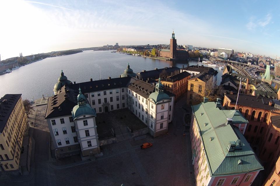 Flygvy Stockholm